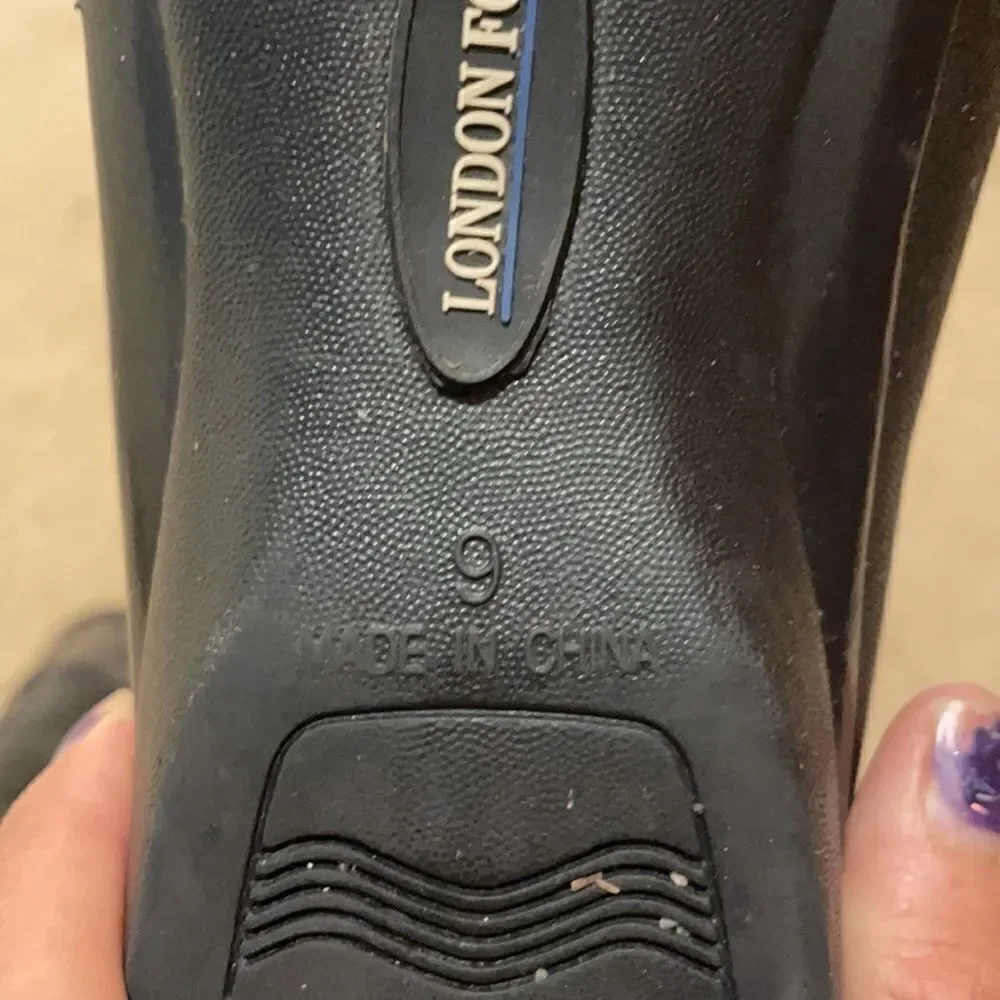 London Fog rain boots - Picture 11 of 16